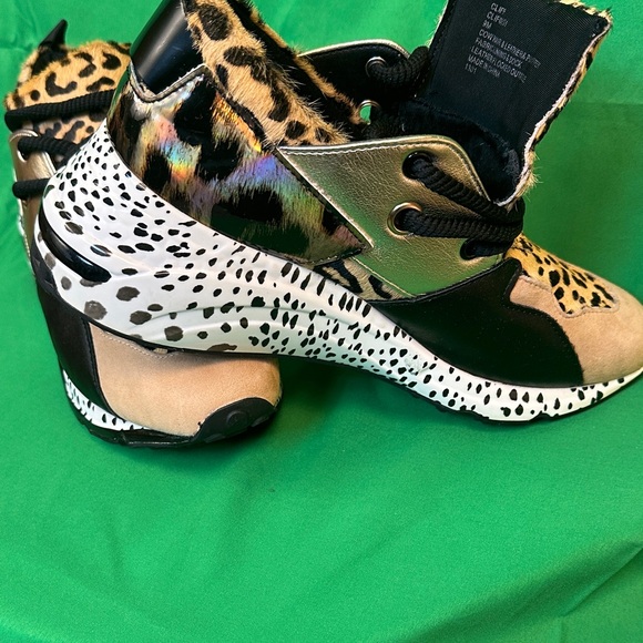 Leopard Print Women's Steve Madden Sneakers - Picture 4 of 4